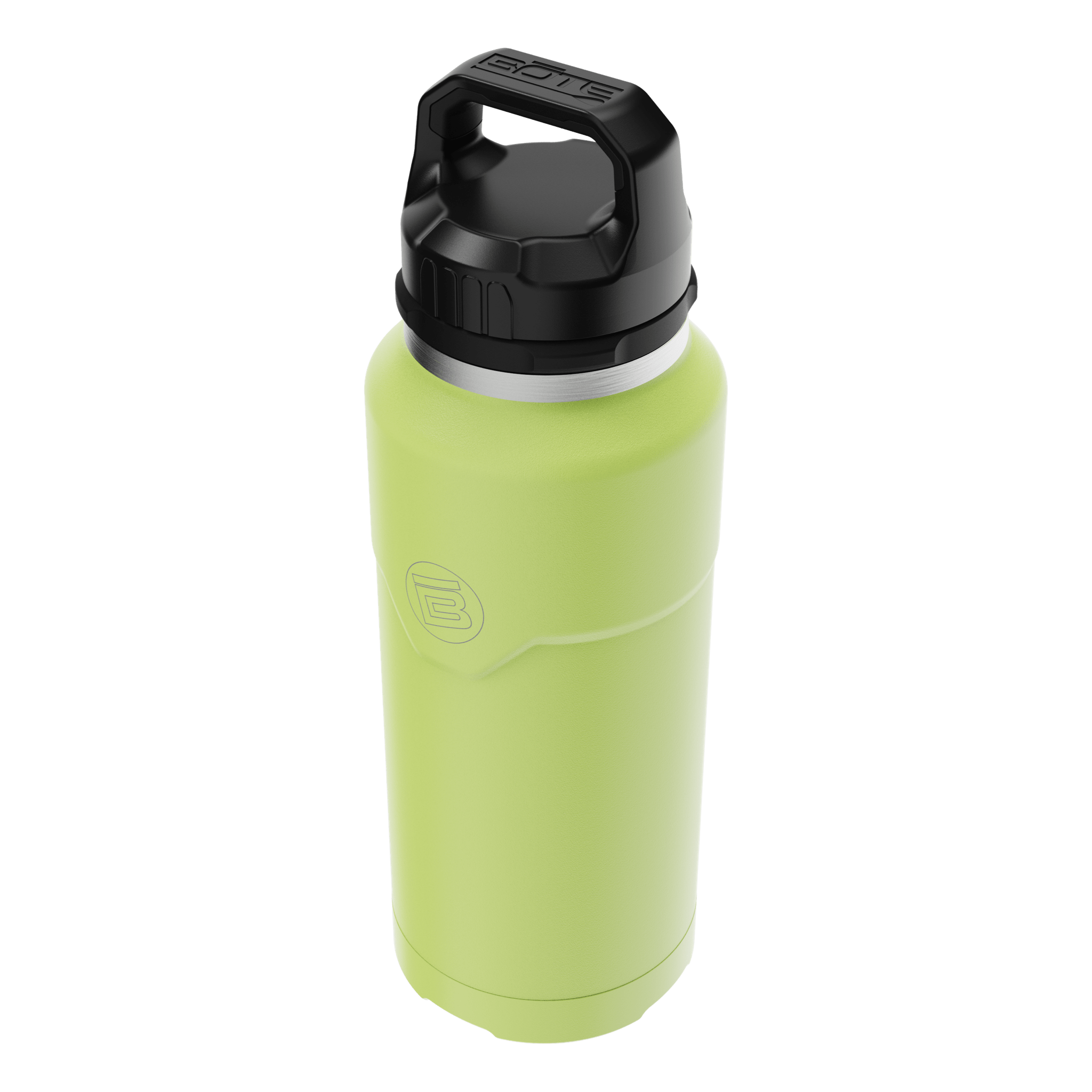 A detailed image of the MAGNEBottle 36oz with Cap Lime, showing its design and key features.