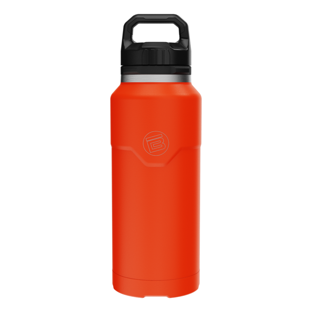 A detailed image of the MAGNEBottle 36oz with Cap Sunrise, showing its design and key features.