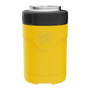 A detailed image of the MAGNEChill Can Cooler Switch Yellow, showing its design and key features.