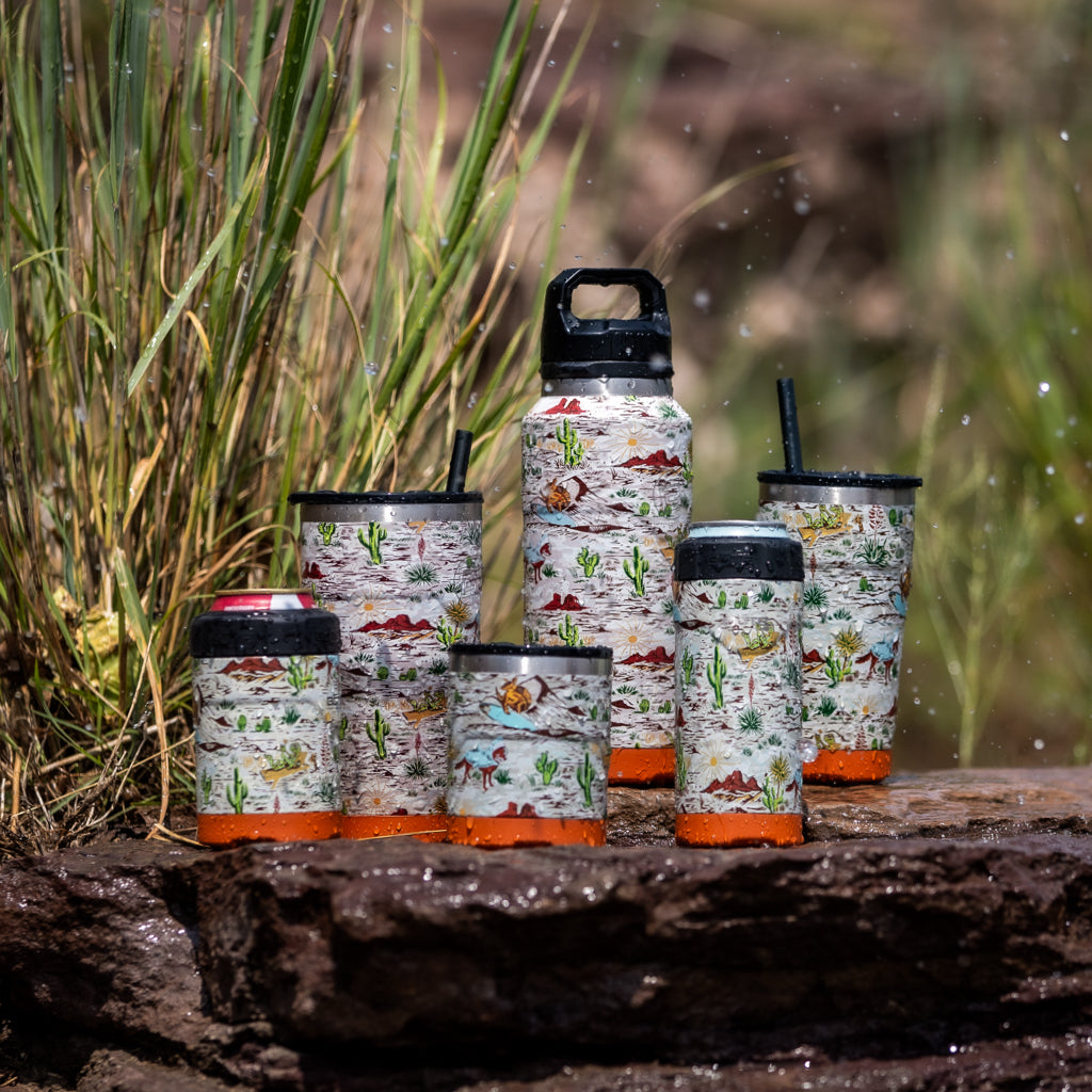 A detailed image of the MAGNEChill Can Cooler Switch Native Sendero, showing its design and key features.