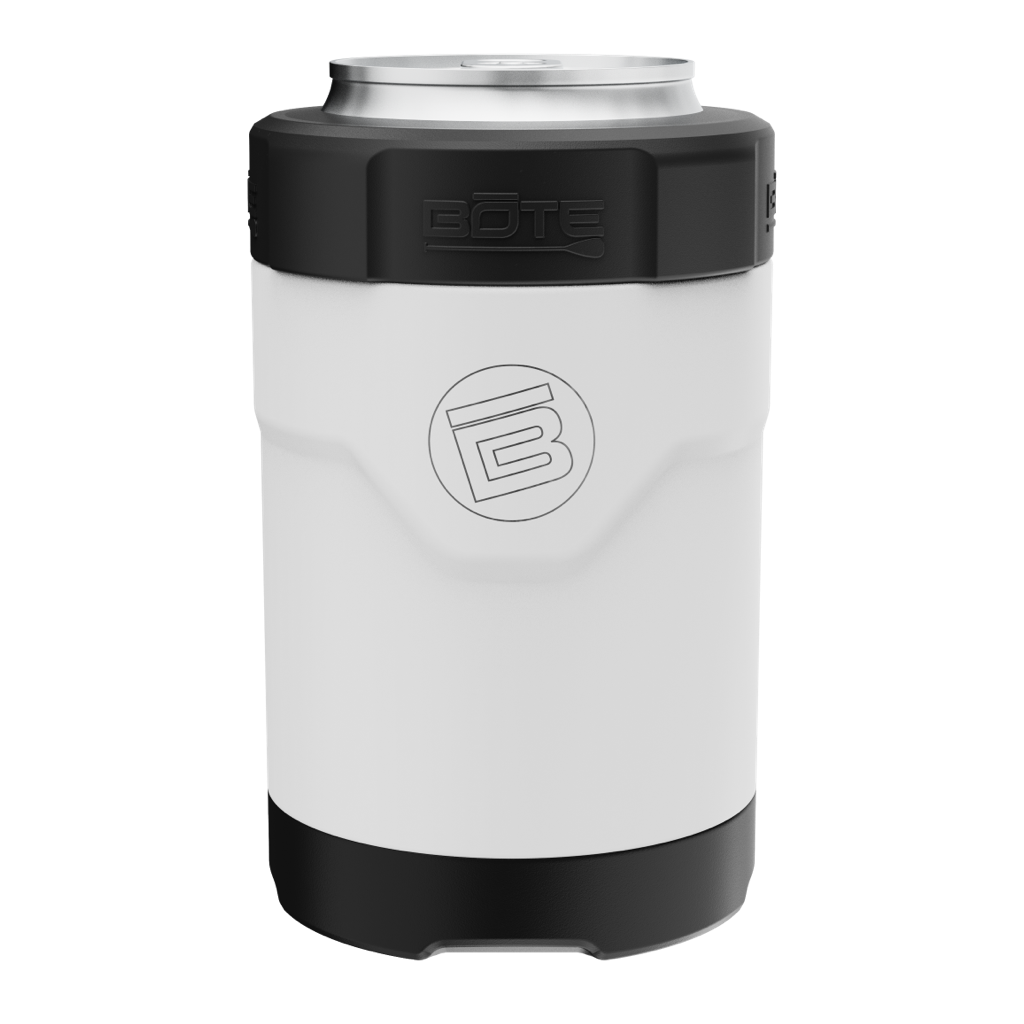A detailed image of the MAGNEChill Can Cooler Switch White, showing its design and key features.