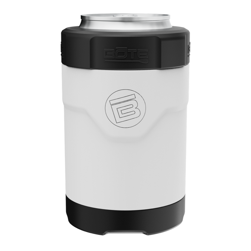A detailed image of the MAGNEChill Can Cooler Switch White, showing its design and key features.