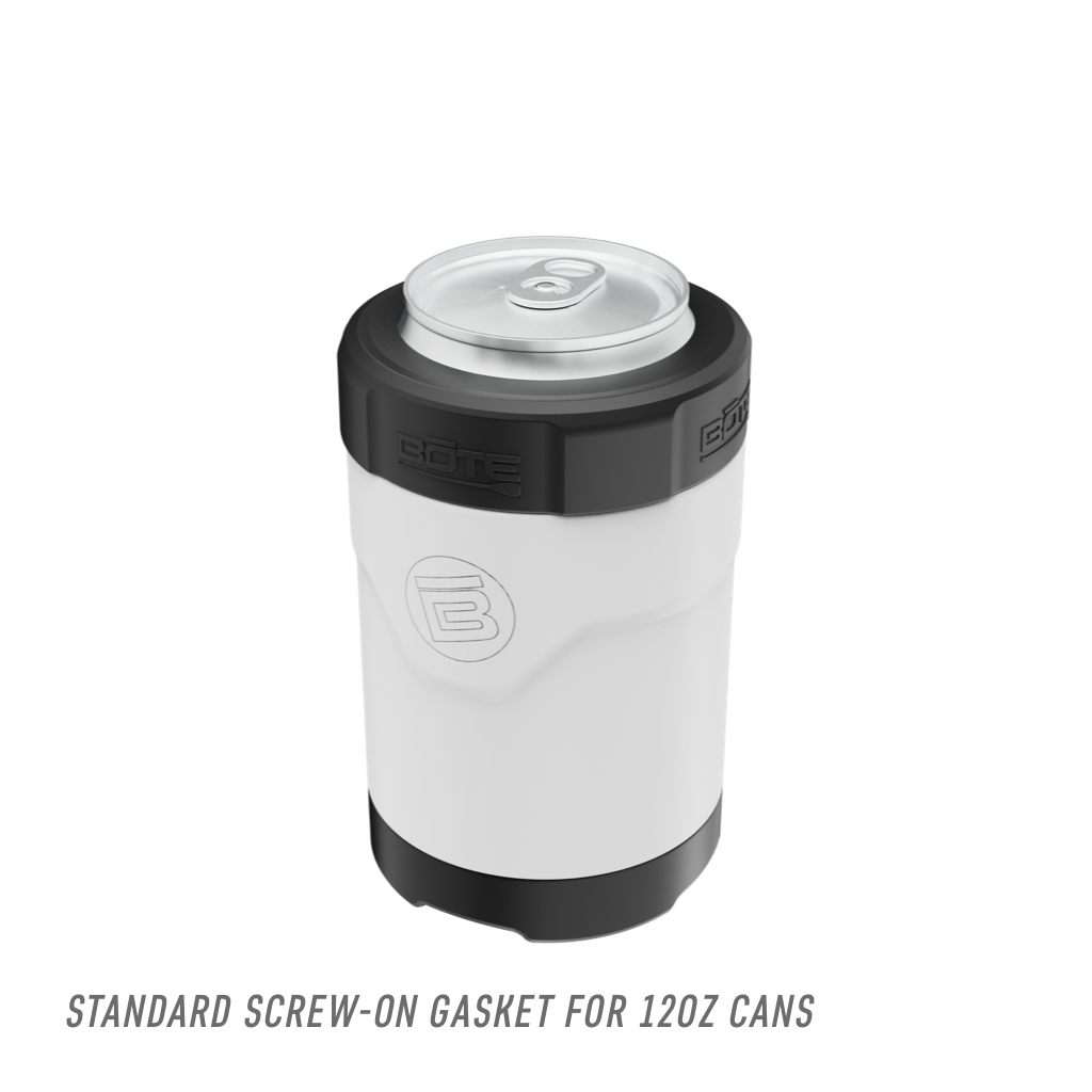 A detailed image of the MAGNEChill Can Cooler Switch White, showing its design and key features.