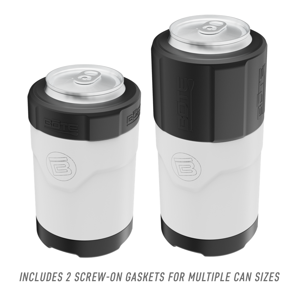A detailed image of the MAGNEChill Can Cooler Switch White, showing its design and key features.