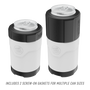 A detailed image of the MAGNEChill Can Cooler Switch White, showing its design and key features.