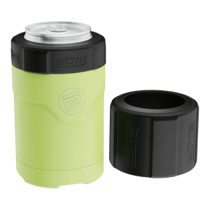 A detailed image of the MAGNEChill Can Cooler Switch Lime, showing its design and key features.