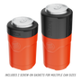 A detailed image of the MAGNEChill Can Cooler Switch Sunrise, showing its design and key features.