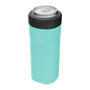 A detailed image of the MAGNEChill Can Cooler Slim Seafoam, showing its design and key features.