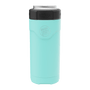 A detailed image of the MAGNEChill Can Cooler Slim Seafoam, showing its design and key features.