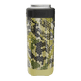 A detailed image of the MAGNEChill Can Cooler Slim Verge Camo, showing its design and key features.