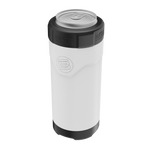 A detailed image of the MAGNEChill Can Cooler Slim White, showing its design and key features.