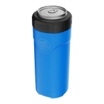 Front angled view of the MAGNEChill Can Cooler Slim Harbor Blue