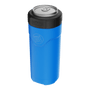 Front angled view of the MAGNEChill Can Cooler Slim Harbor Blue