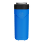 Side view of the MAGNEChill Can Cooler Slim Harbor Blue