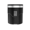 A detailed image of the BOTE Nation MAGNETumbler 12oz Lowball with Lid Black, showing its design and key features.