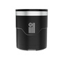 A detailed image of the BOTE Nation MAGNETumbler 12oz Lowball with Lid Black, showing its design and key features.