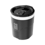 A detailed image of the BOTE Nation MAGNETumbler 12oz Lowball with Lid Black, showing its design and key features.