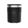 A detailed image of the MAGNETumbler 12oz Lowball with Lid Black, showing its design and key features.