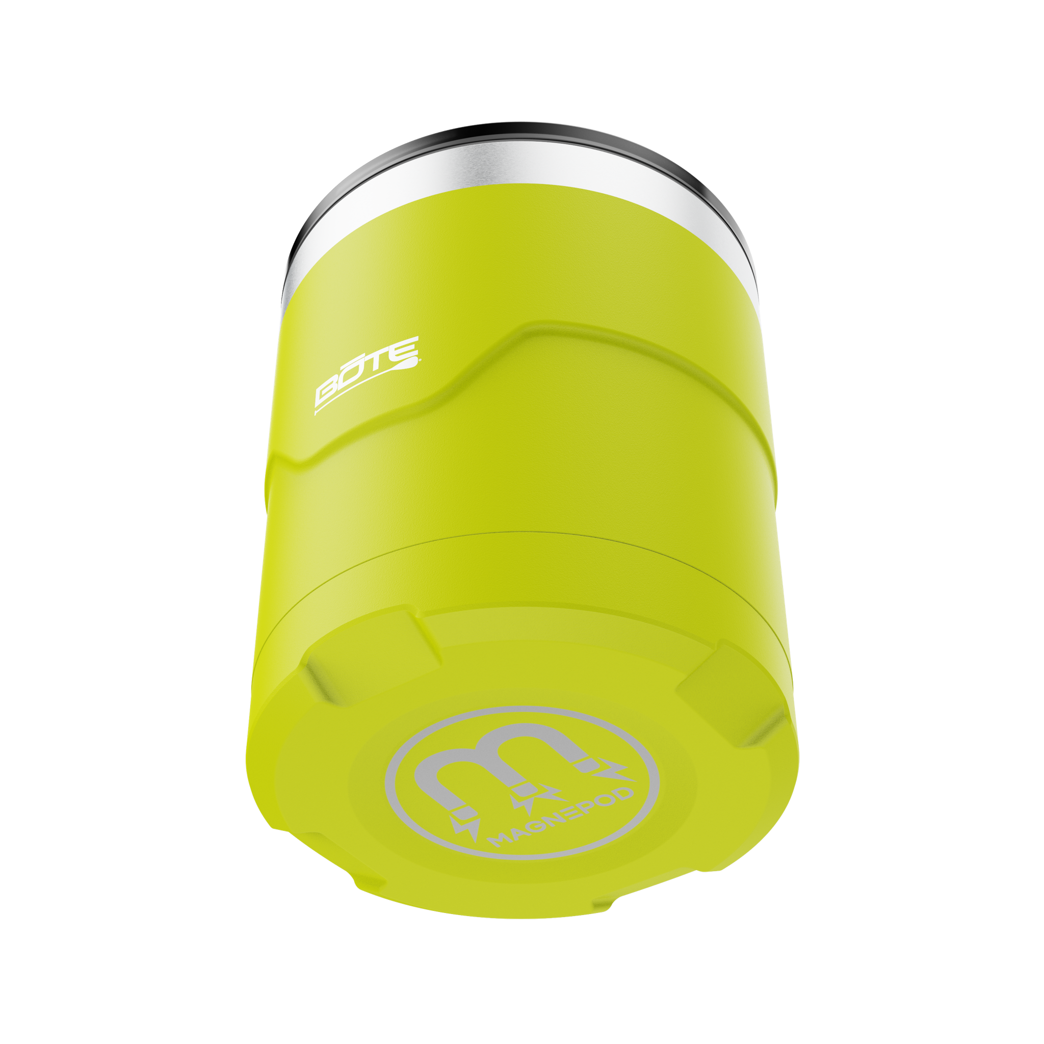 A detailed image of the MAGNETumbler 12oz Lowball with Lid Citron, showing its design and key features.