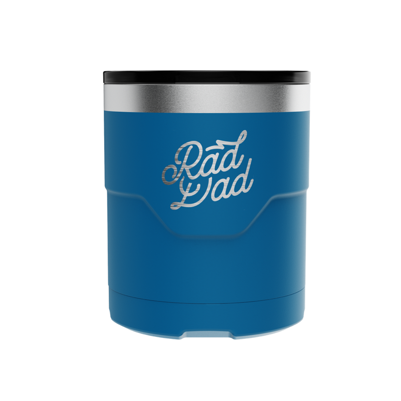 Side view of the Rad Dad Limited Edition Lowball