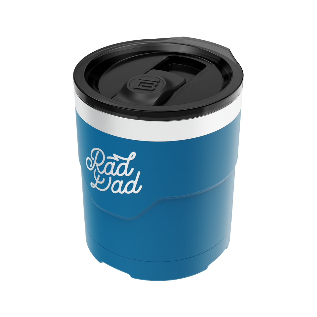 Top angled view of the Rad Dad Limited Edition Lowball