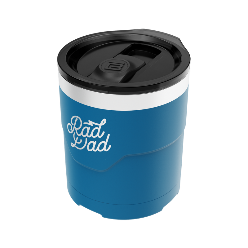 Top angled view of the Rad Dad Limited Edition Lowball