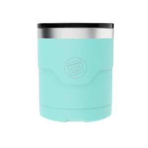 A detailed image of the MAGNETumbler 12oz Lowball with Lid Seafoam, showing its design and key features.
