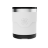 A detailed image of the MAGNETumbler 12oz Lowball with Lid White, showing its design and key features.