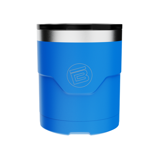 Side view of theMAGNETumbler 12oz Lowball with Lid Harbor Blue