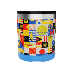 Side view of the MAGNETumbler 12oz Lowball with Lid Fischer Topwater