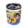Top angled view of the MAGNETumbler 12oz Lowball with Lid Fischer Topwater