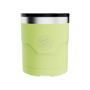 A detailed image of the MAGNETumbler 12oz Lowball with Lid Lime, showing its design and key features.