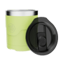 A detailed image of the MAGNETumbler 12oz Lowball with Lid Lime, showing its design and key features.