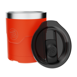 A detailed image of the MAGNETumbler 12oz Lowball with Lid Sunrise, showing its design and key features.