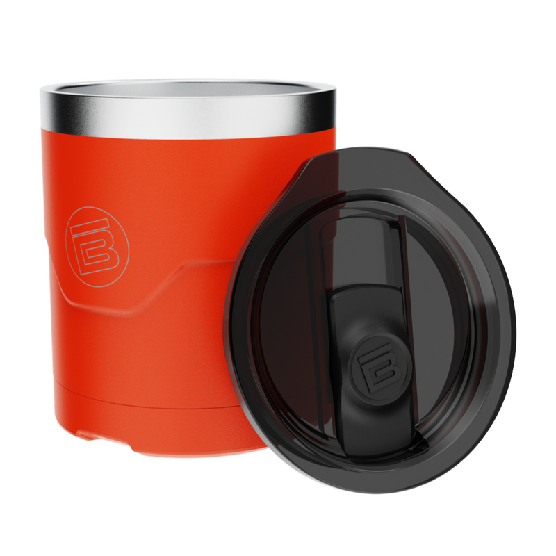 A detailed image of the MAGNETumbler 12oz Lowball with Lid Sunrise, showing its design and key features.