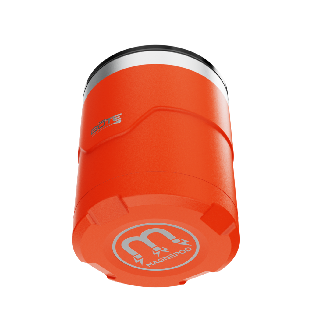 A detailed image of the MAGNETumbler 12oz Lowball with Lid Sunrise, showing its design and key features.
