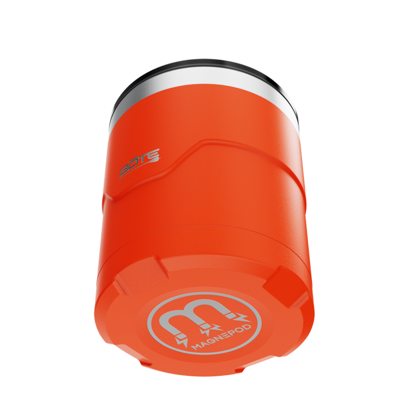 A detailed image of the MAGNETumbler 12oz Lowball with Lid Sunrise, showing its design and key features.
