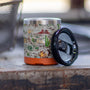 A detailed image of the MAGNETumbler 12oz Lowball with Lid Native Sendero, showing its design and key features.