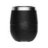 A detailed image of the MAGNETumbler 12oz Stemless with Lid Black, showing its design and key features.