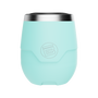 A detailed image of the MAGNETumbler 12oz Stemless with Lid Seafoam, showing its design and key features.