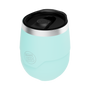 A detailed image of the MAGNETumbler 12oz Stemless with Lid Seafoam, showing its design and key features.
