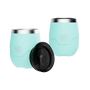 An image featuring a set of MAGNETumbler 12oz Stemless 2-Pack Seafoam with included accessories or packaging.