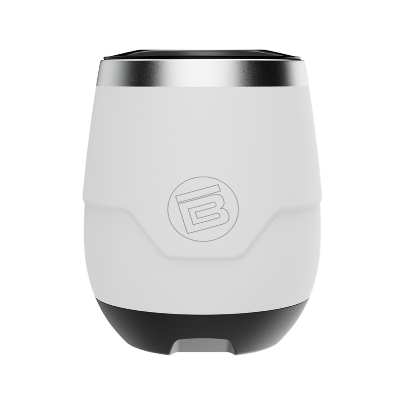 Side view of the MAGNETumbler Stemless white