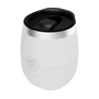 A detailed image of the MAGNETumbler 12oz Stemless with Lid White, showing its design and key features.