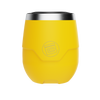 A detailed image of the MAGNETumbler 12oz Stemless with Lid Yellow, showing its design and key features.