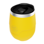 A detailed image of the MAGNETumbler 12oz Stemless with Lid Yellow, showing its design and key features.
