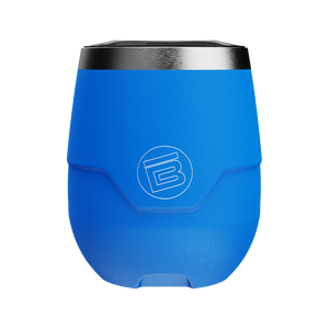 Side view of the MAGNETumbler 12oz Stemless with Lid Harbor Blue