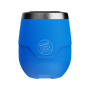 Side view of the MAGNETumbler 12oz Stemless with Lid Harbor Blue