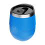 Top angled view of the MAGNETumbler 12oz Stemless with Lid Harbor Blue
