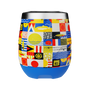 Side view of the MAGNETumbler 12oz Stemless with Lid Fischer Topwater